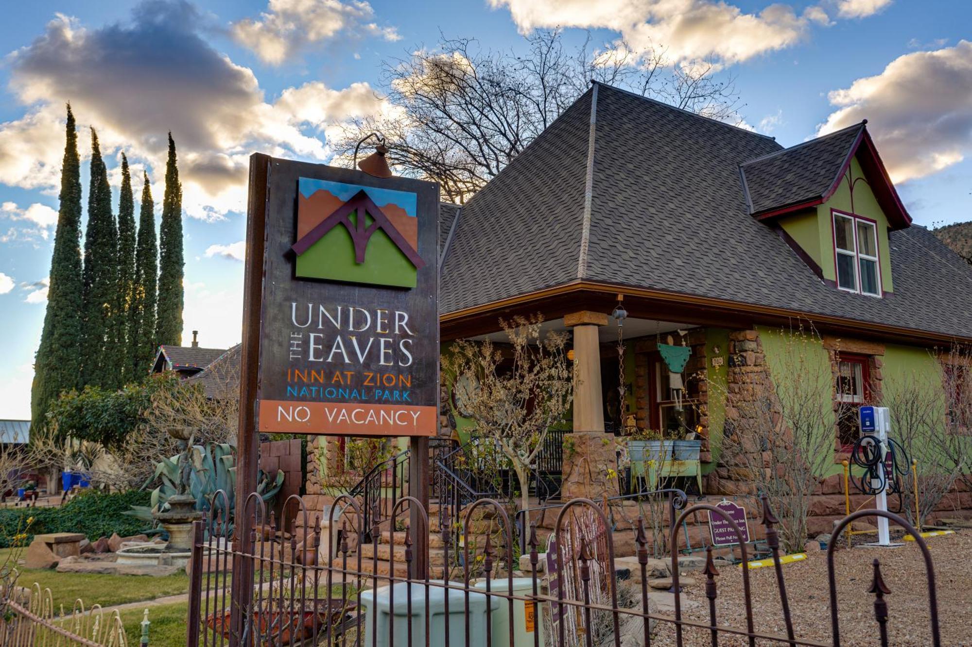 Under The Eaves Inn At Zion National Park Springdale Extérieur photo